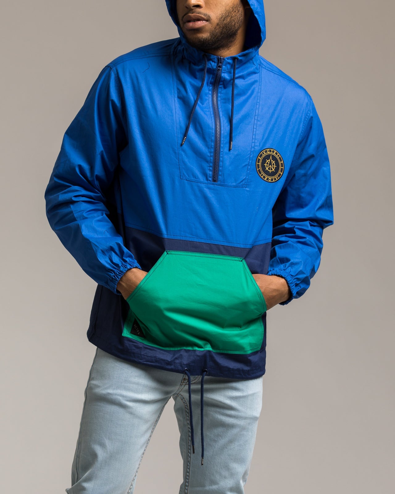 Navigator Cotton Windbreaker - Color: Multi | Blue
