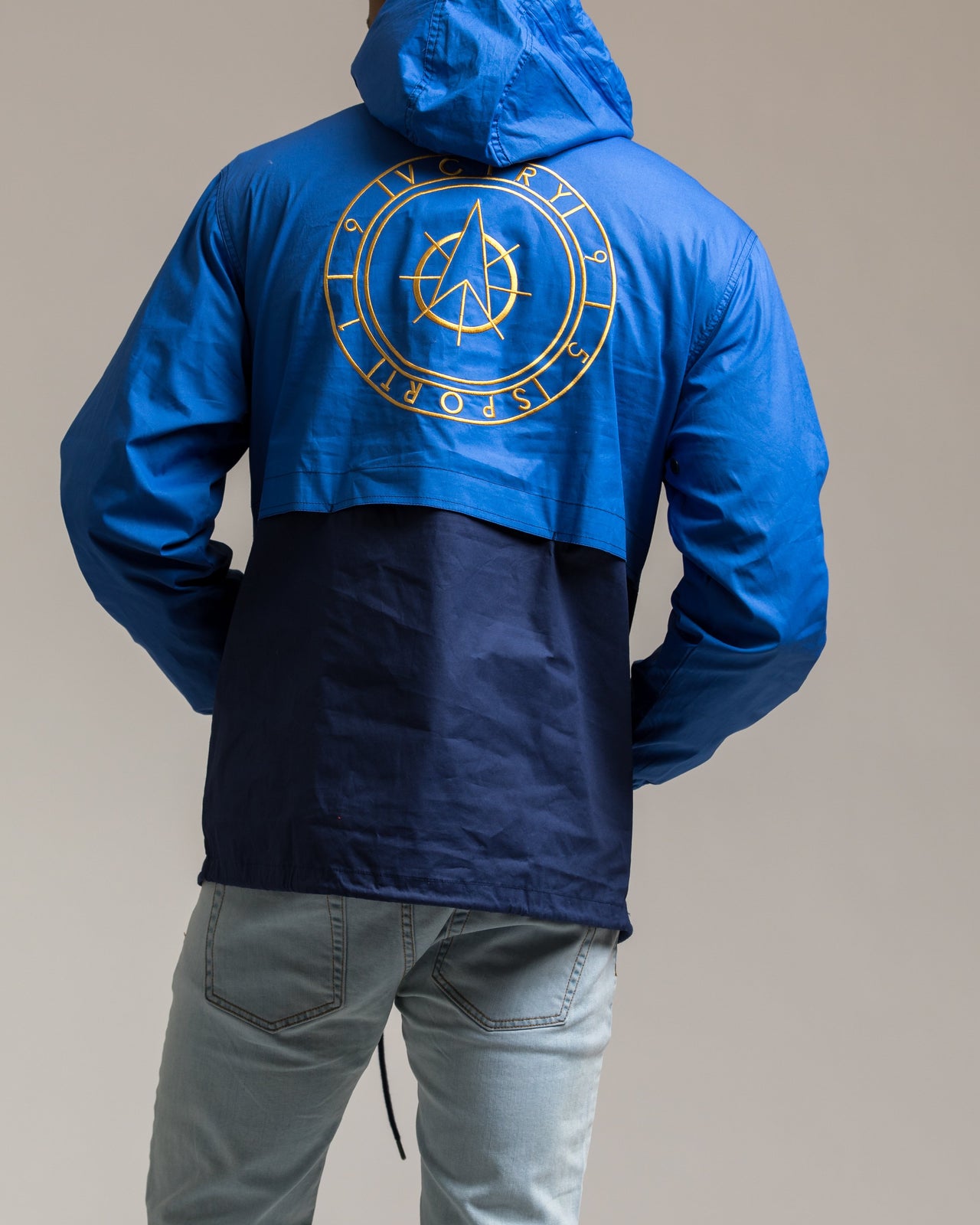 Navigator Cotton Windbreaker - Color: Multi | Blue