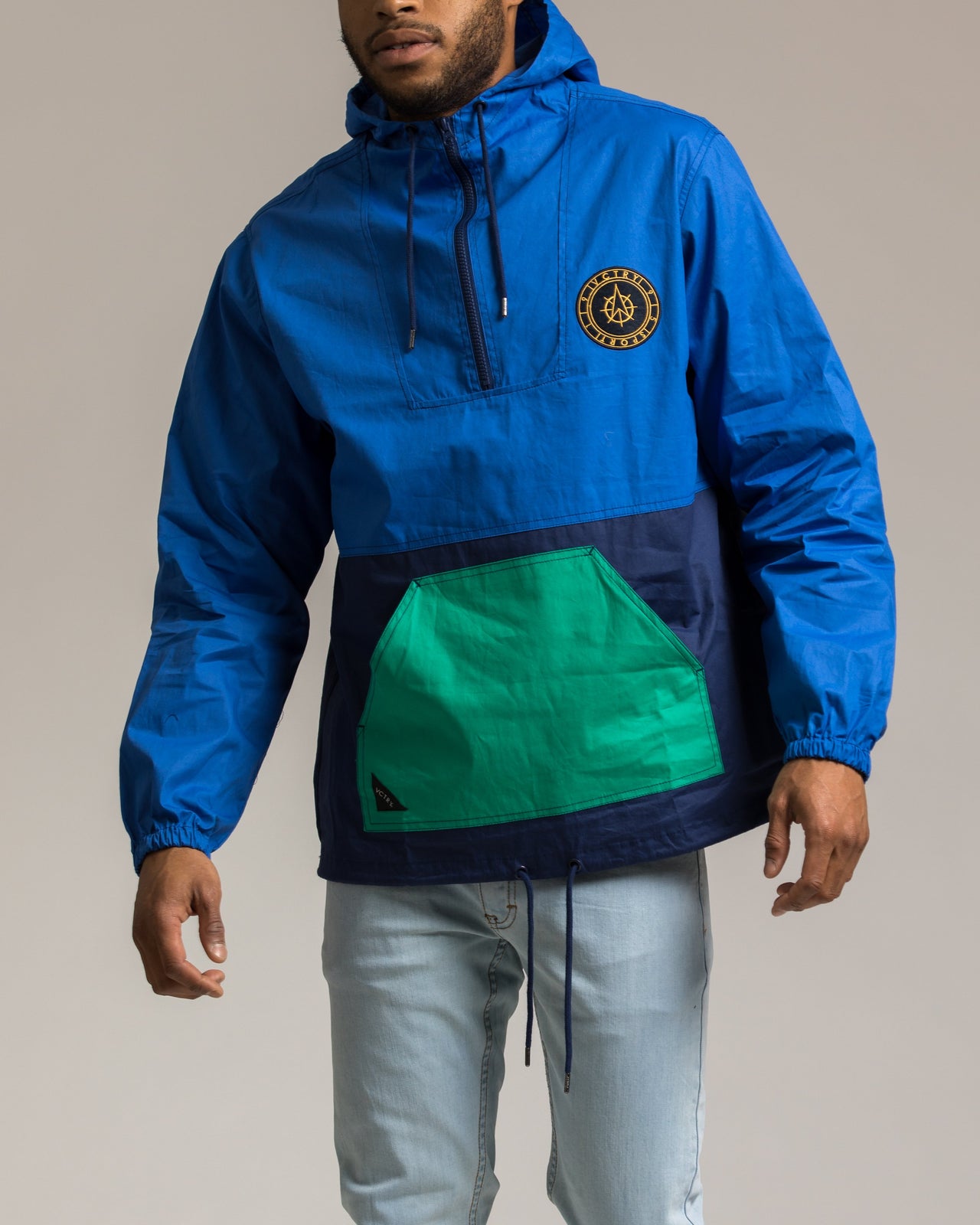 Navigator Cotton Windbreaker - Color: Multi | Blue
