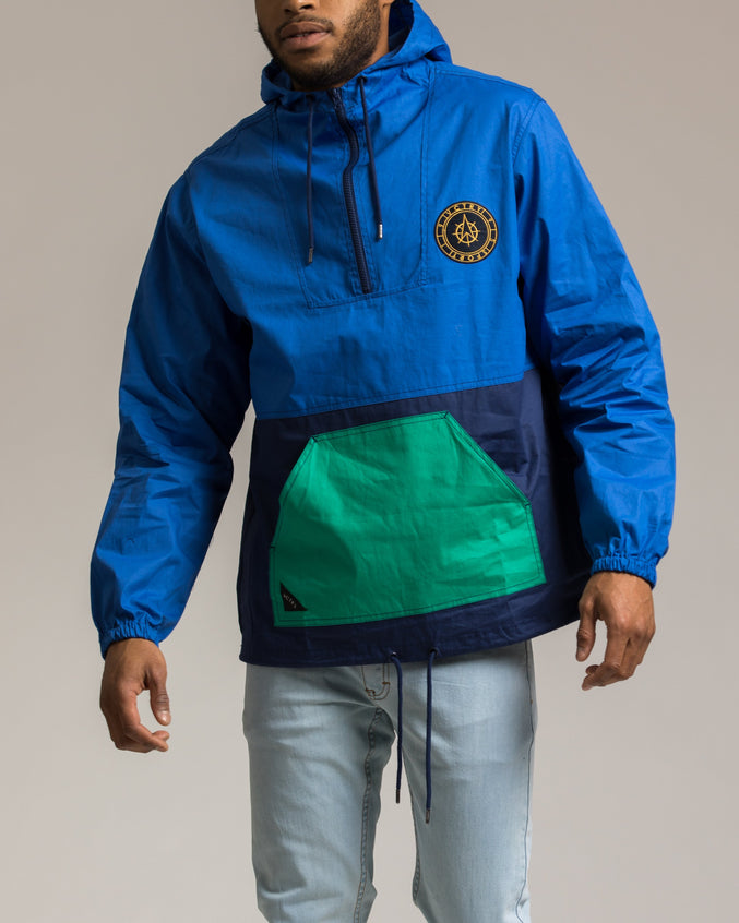 Navigator Cotton Windbreaker - Color: Multi | Blue