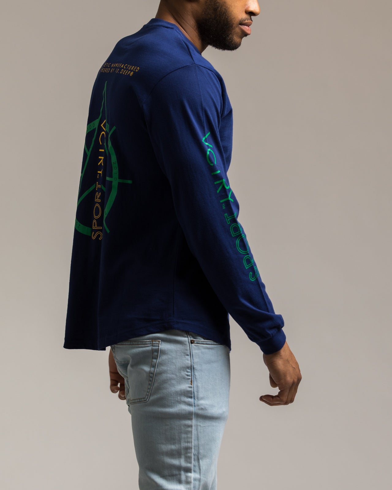 Navigator Scoop Tee - Color: Navy | Blue