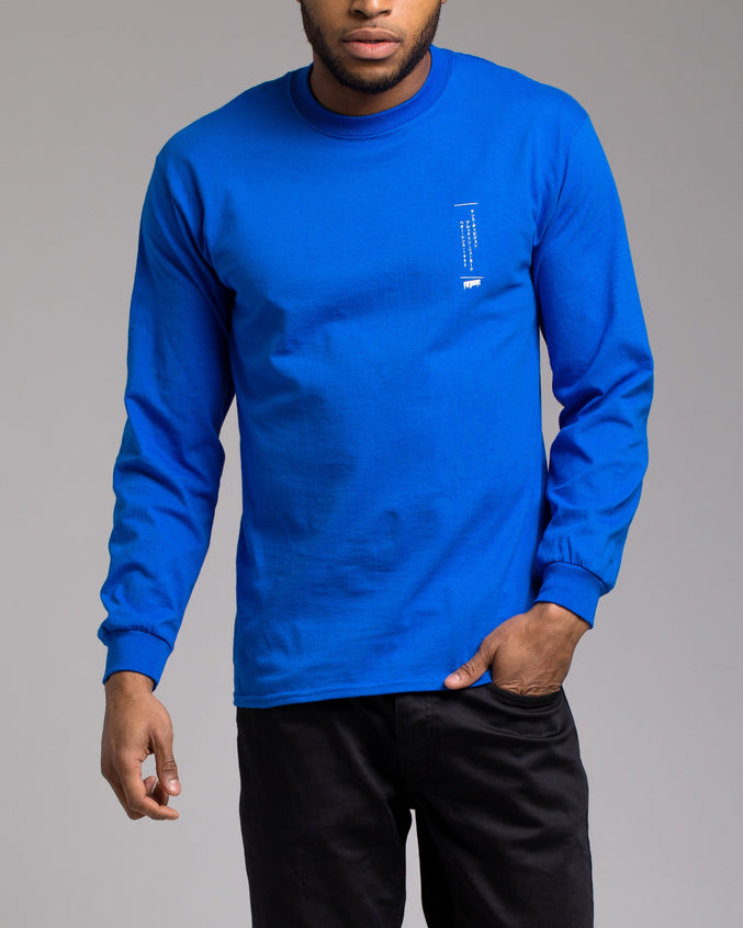 Dojo LS Tee - Color: Blue | Blue