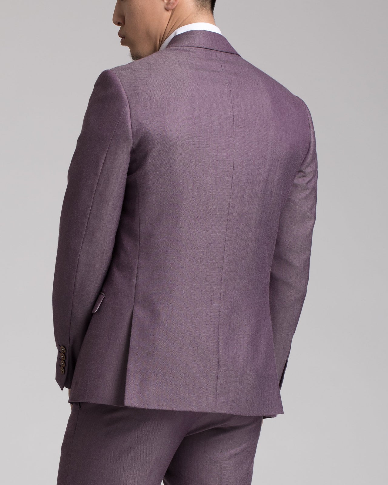 Dover Notch Jacket - Color: Violet Chambray | Purple