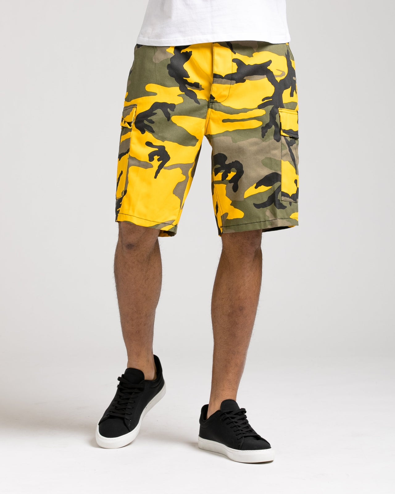 B.D.U. Short - Color: Yellow Camo | Yellow