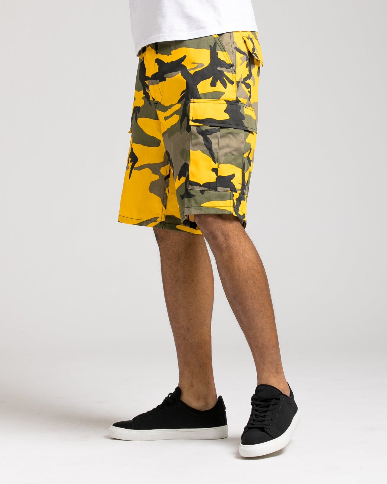 B.D.U. Short - Color: Yellow Camo | Yellow