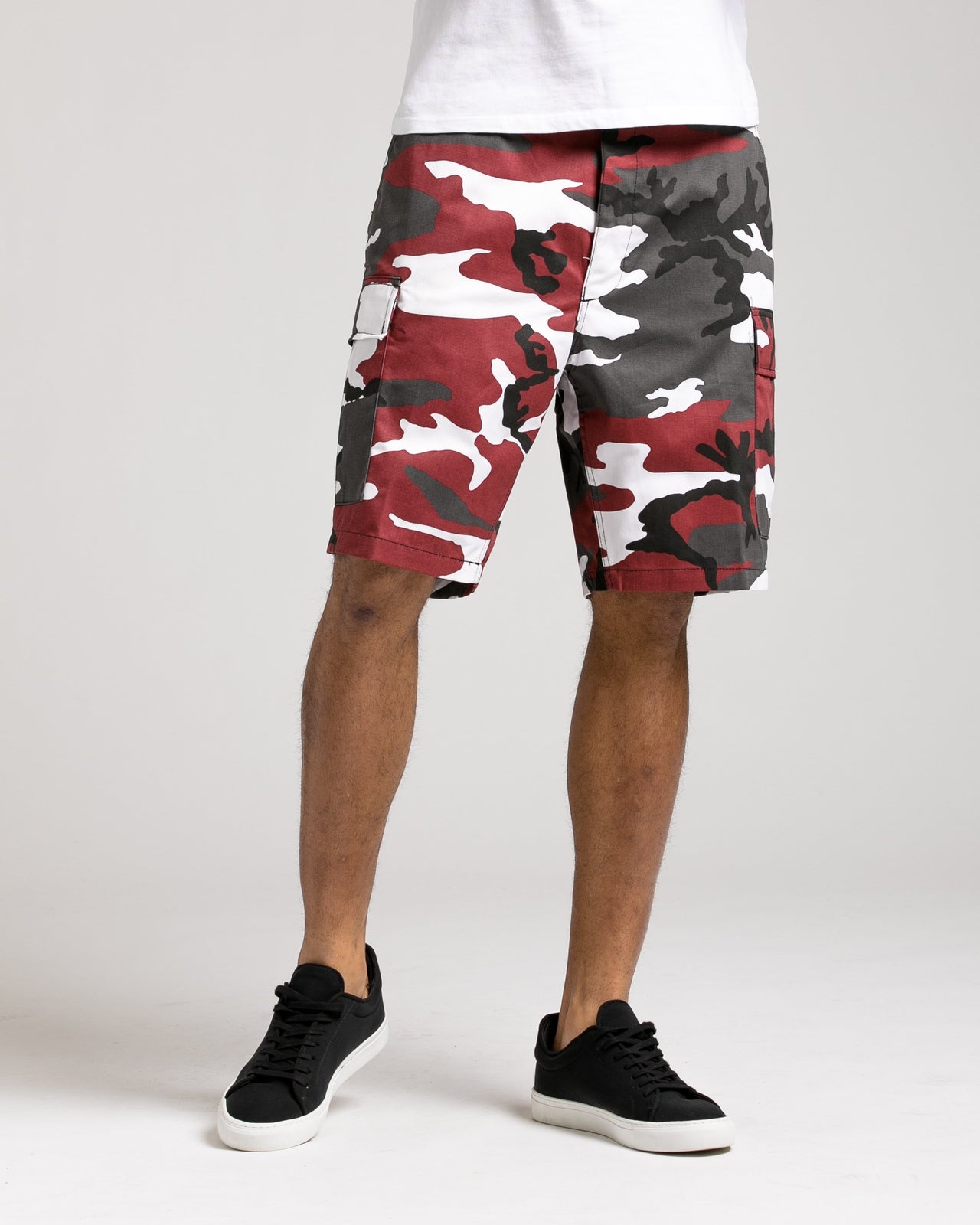 B.D.U. Short - Color: Red Camo | Red