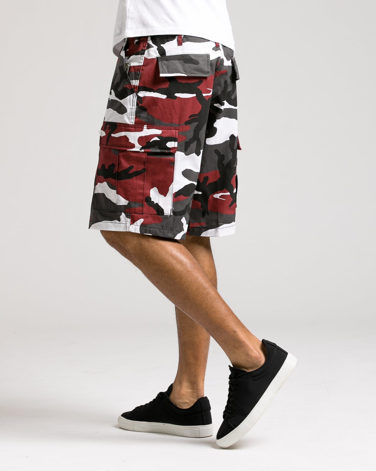 B.D.U. Short - Color: Red Camo | Red