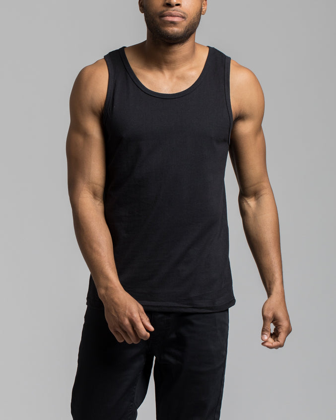 Basic Tank Top - Color: Black | Black