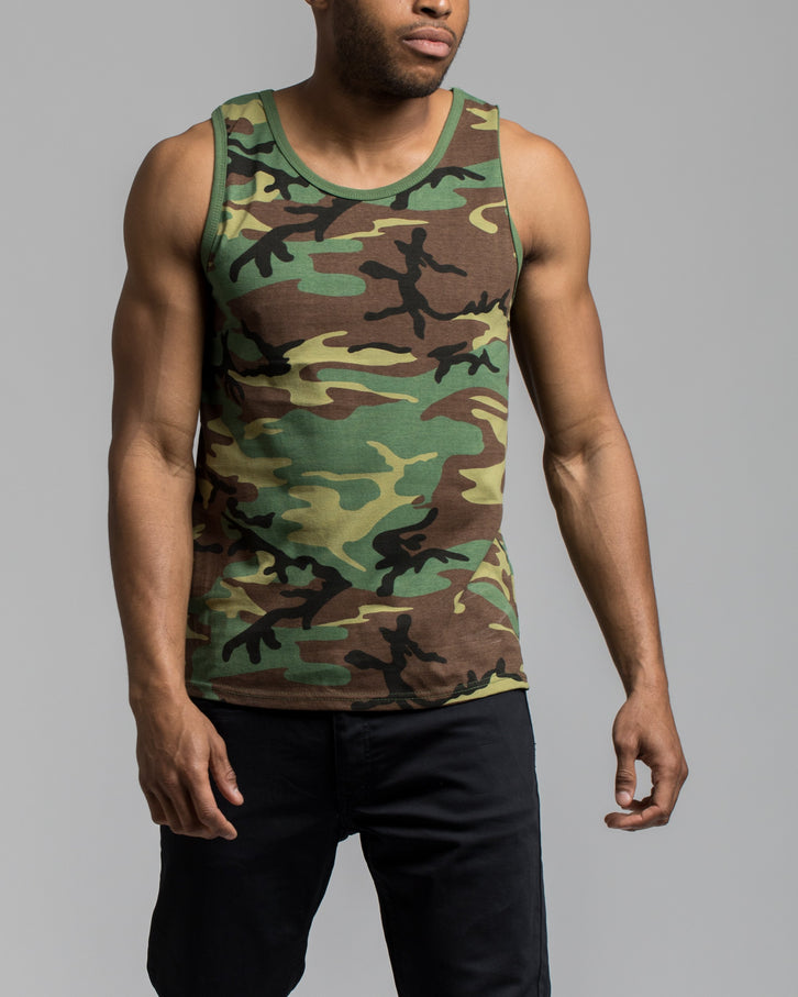 Camo Tank Top
