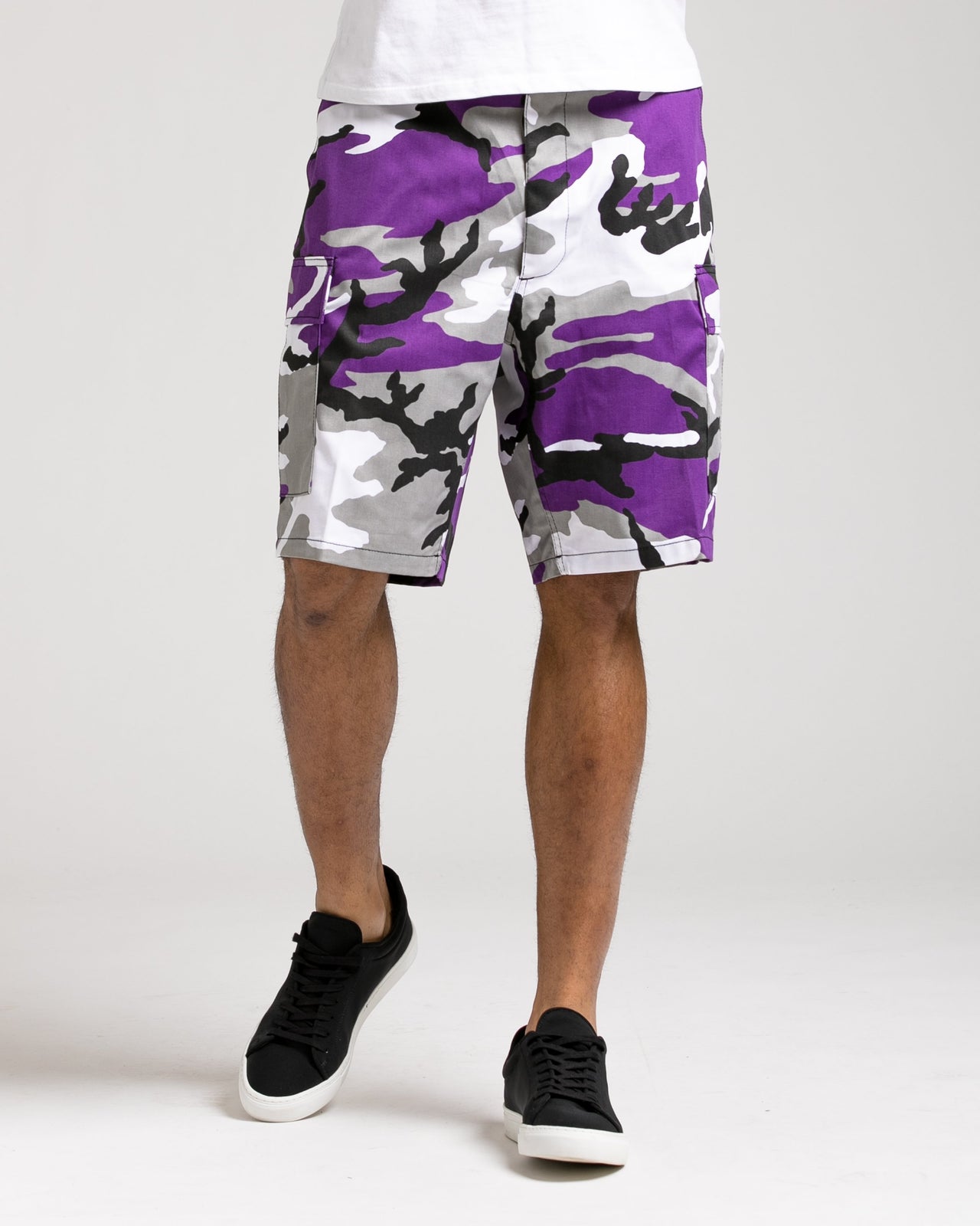 B.D.U. Short - Color: Ultra Violet Camo | Purple