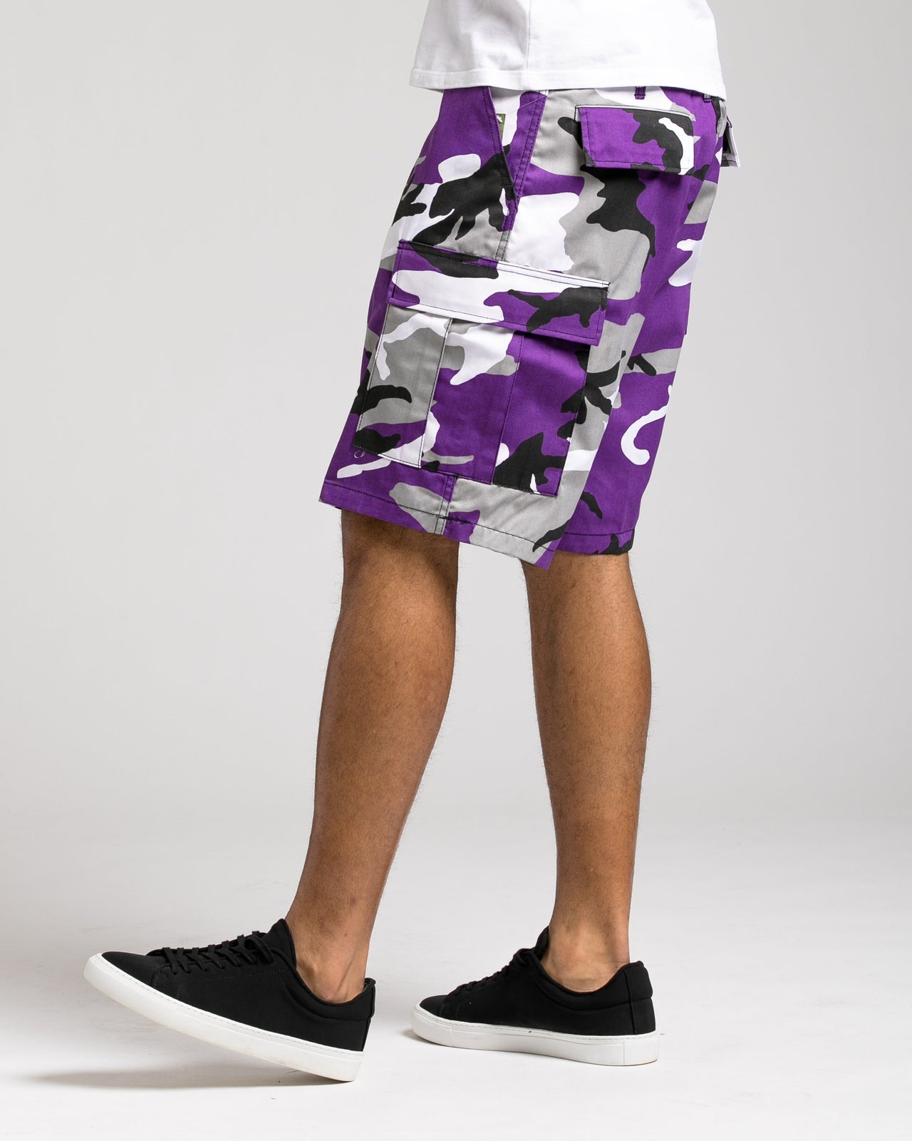 B.D.U. Short - Color: Ultra Violet Camo | Purple