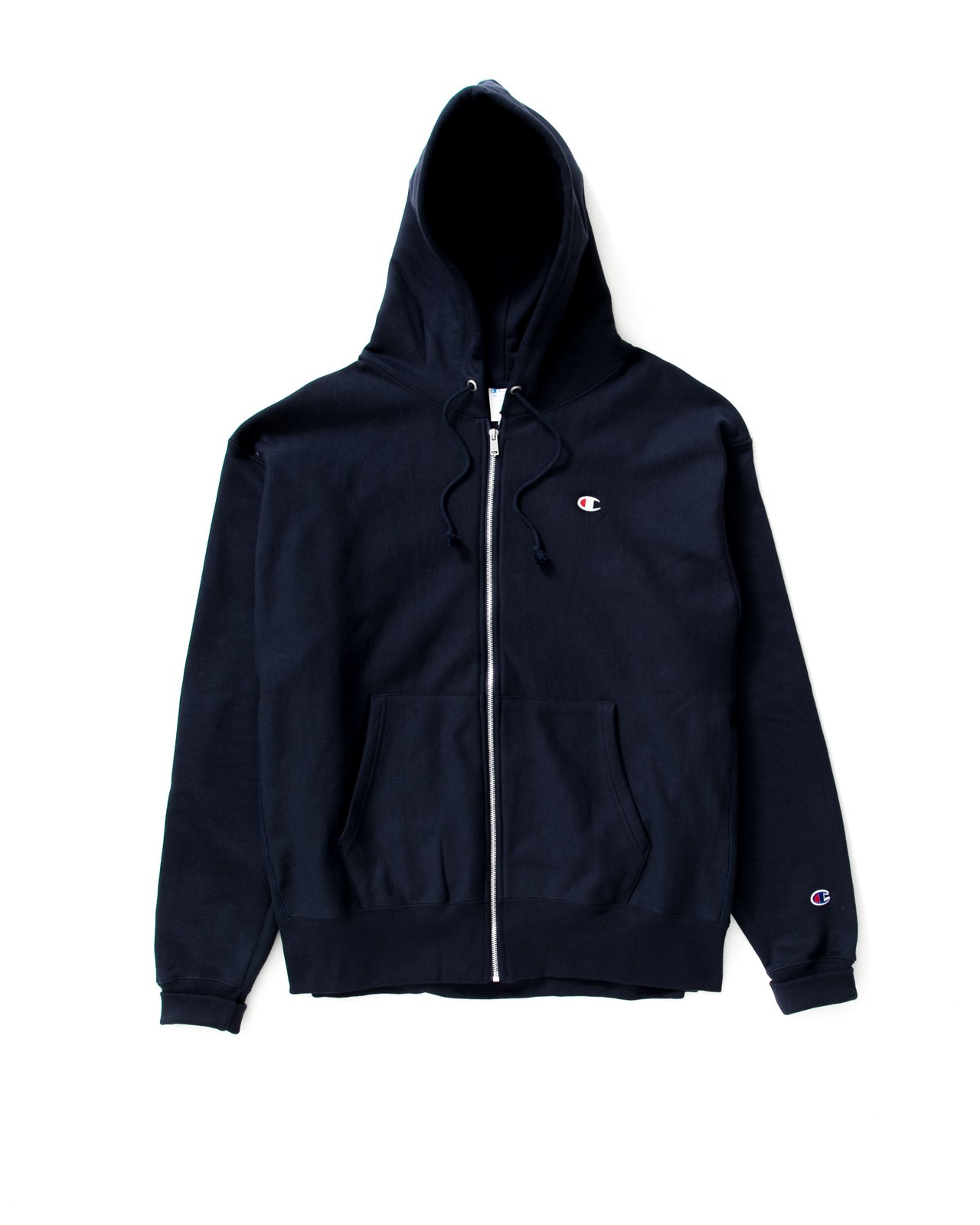 Reverse Weave® Full Zip Hoodie - Color: Navy | Blue