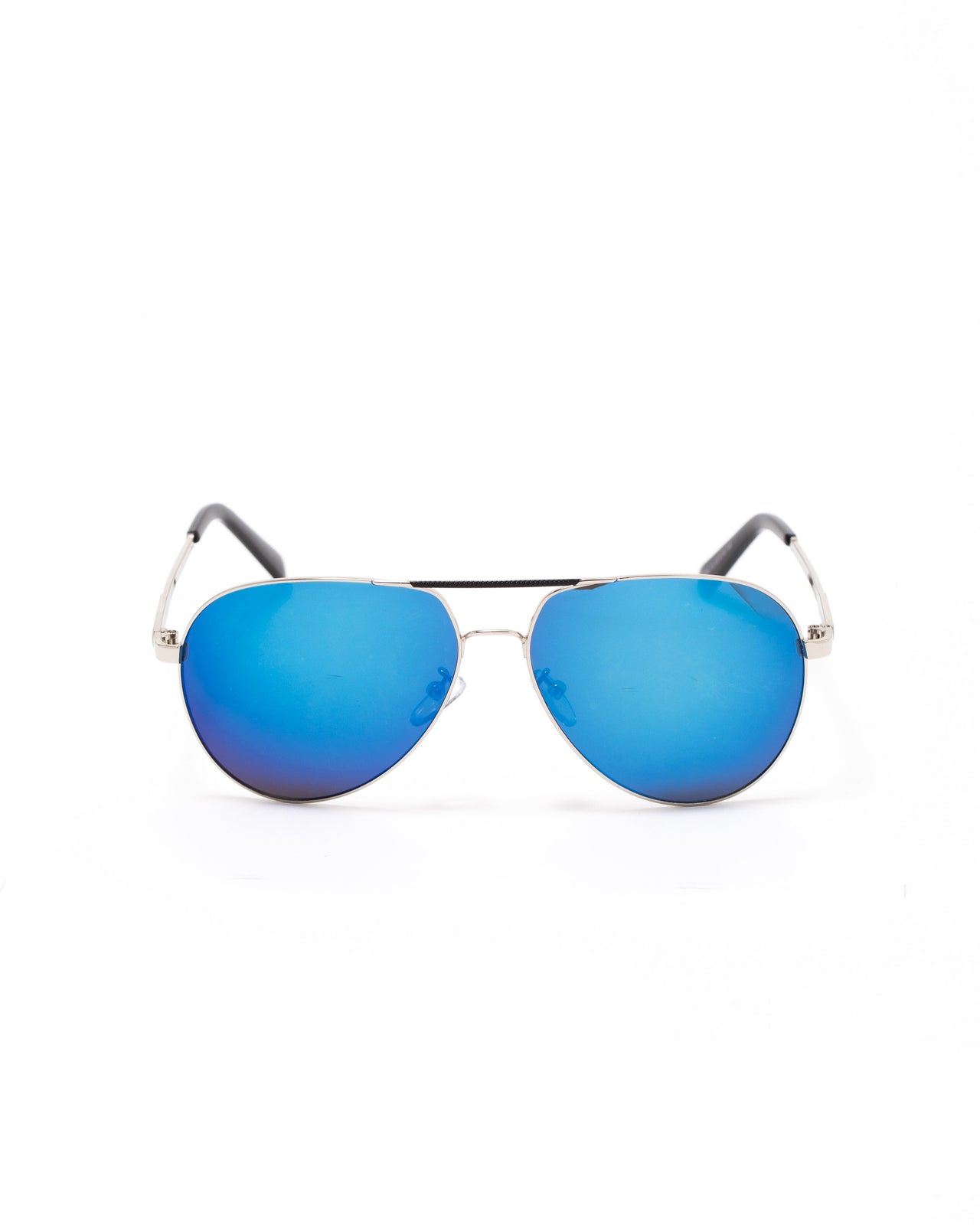 The B8015 Aviators - Color: Silver/Blue | Silver