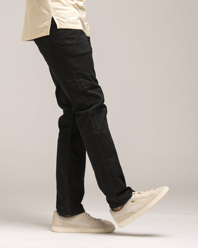 Slim Stretch Denim - Color: Black Rinse | Black