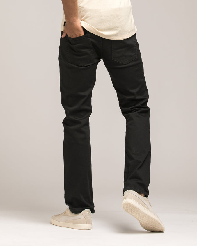 Slim Stretch Denim - Color: Black Rinse | Black