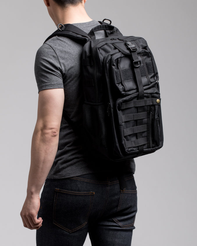 Utility Backpack Plus - Color: Black | Black