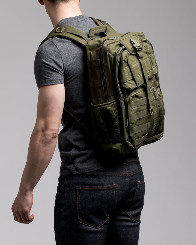 Utility Backpack Plus - Color: Olive | Olive
