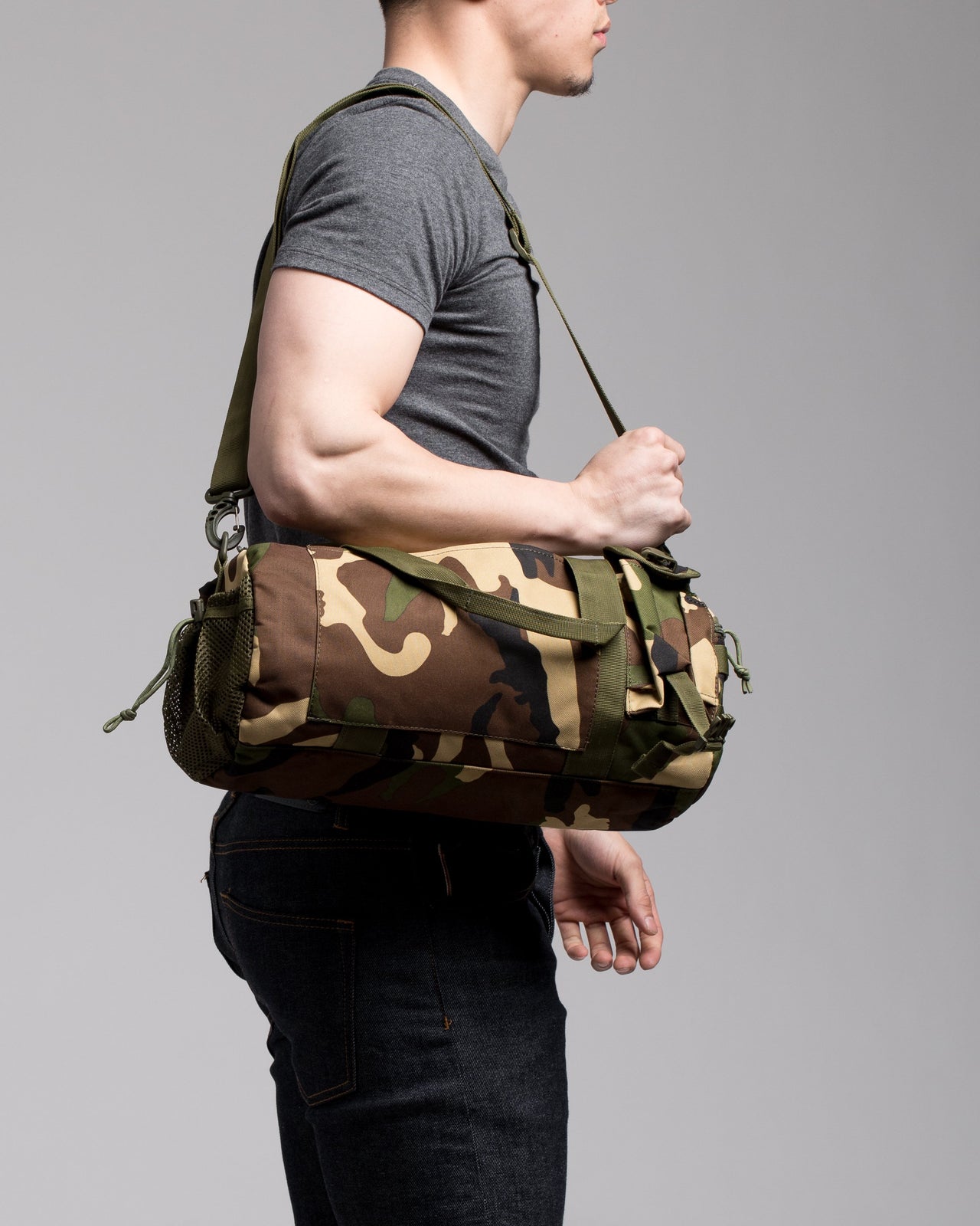 The Duffle Bag - Color: Woodland Camo | Multi