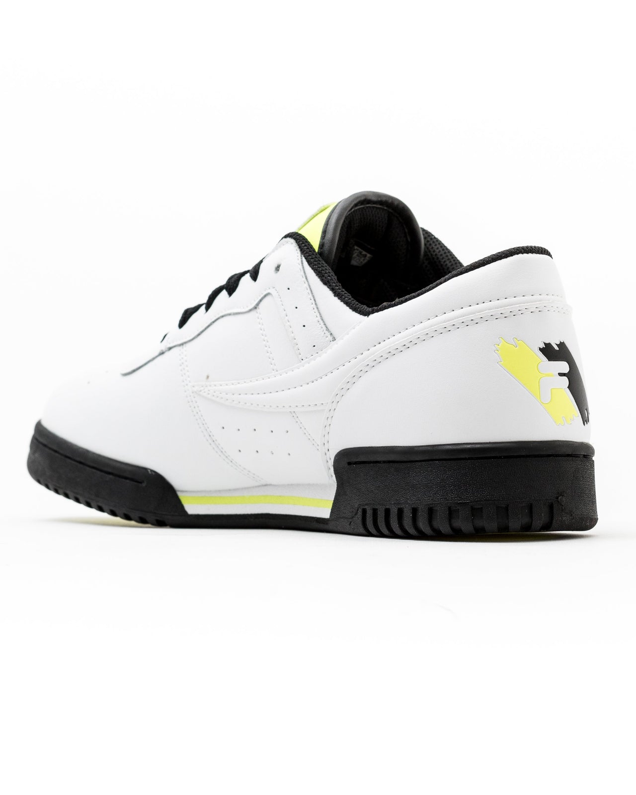 Original Fitness Logo - Color: White/Black | White