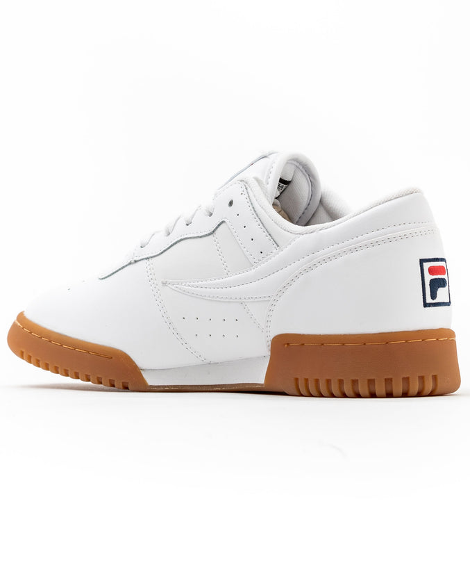 Original Fitness Logo - Color: White | White