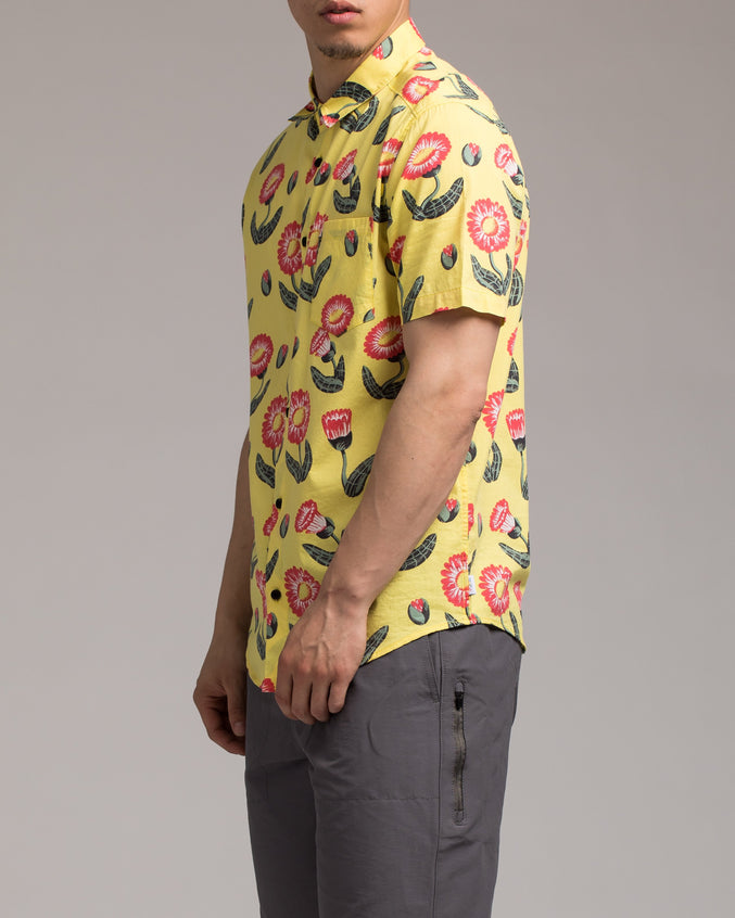 Pelletier Tropic Shirt - Color: YELLOW | Yellow