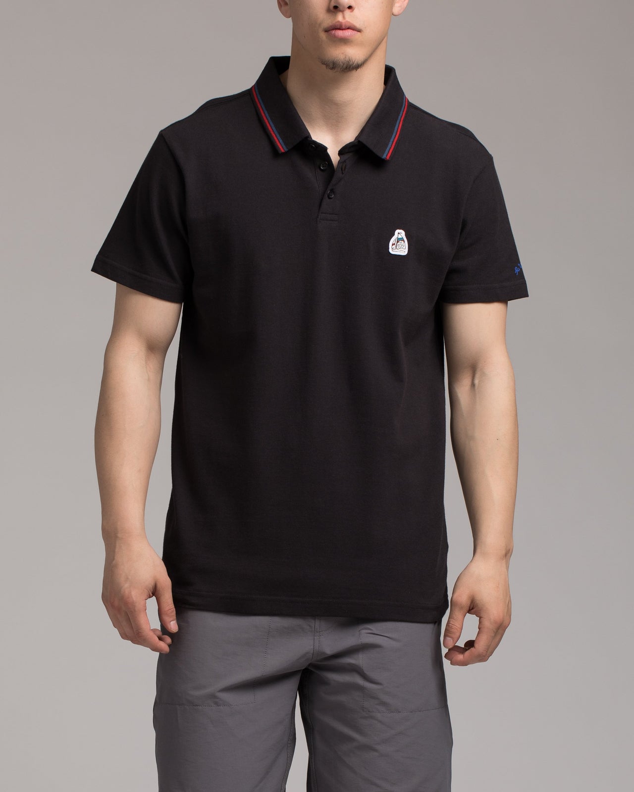 Smokey Polo - Color: RVCA BLACK | Black