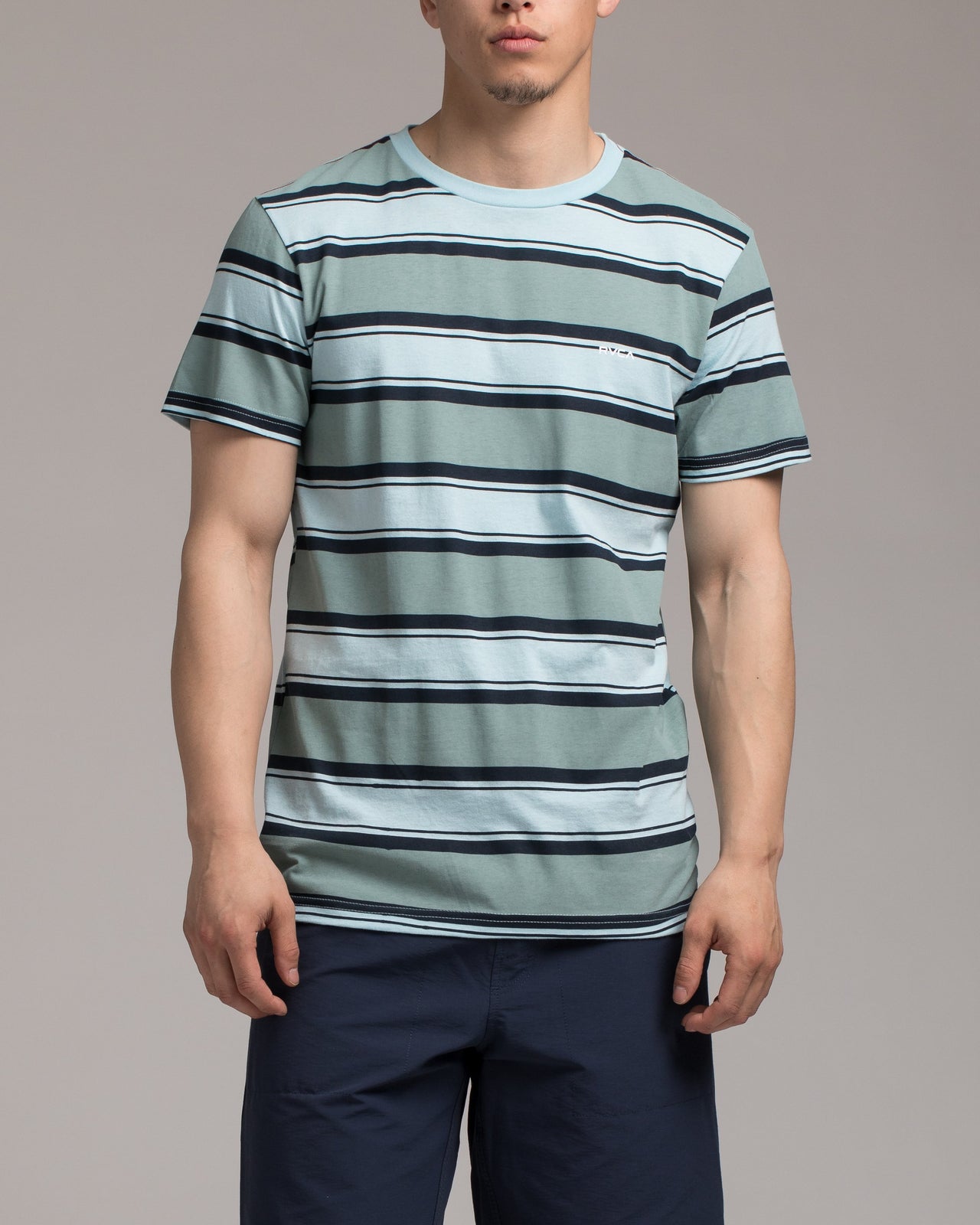 4 Stripe Tee - Color: Cosmos | Blue