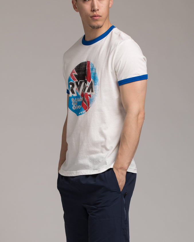 Volt Tee - Color: WHITE/ROYAL | White