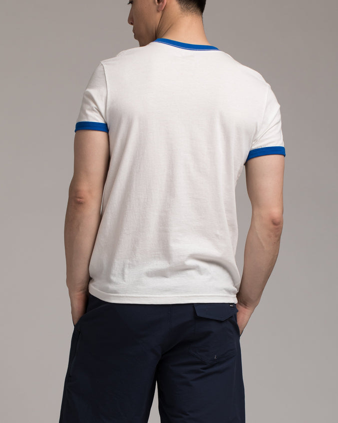 Volt Tee - Color: WHITE/ROYAL | White