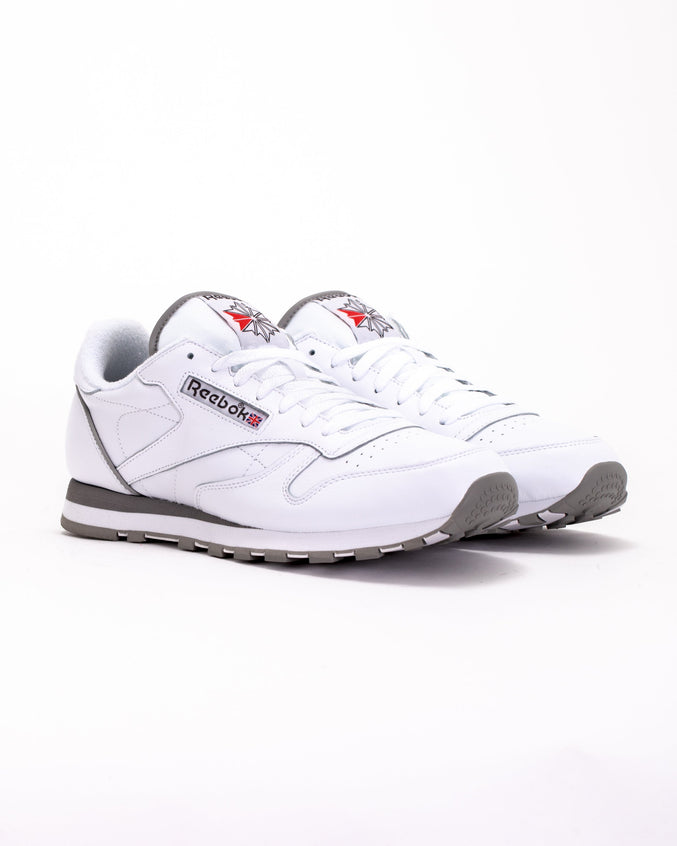 Classic Leather Archive - Color: White/Carbon/Red | White