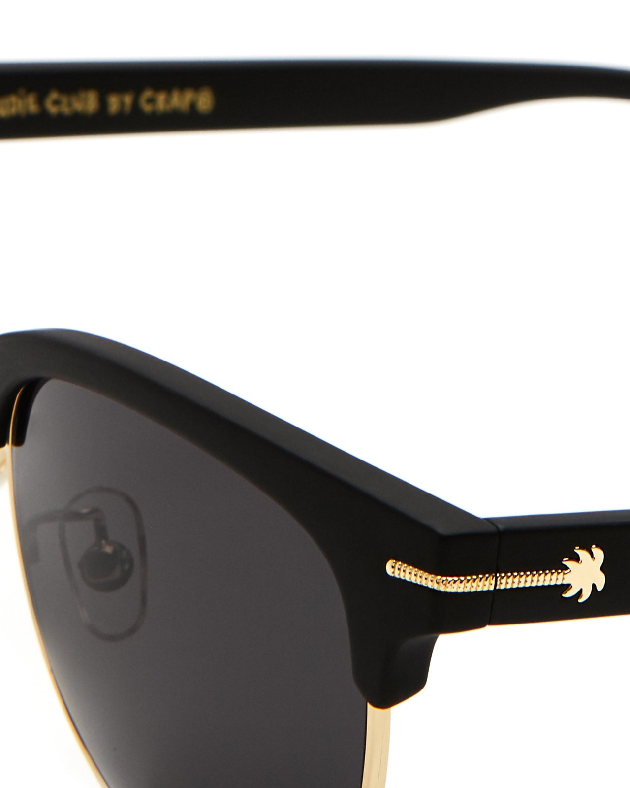 The Nudie Club - Color: Flat Black/Gold Palm | Black