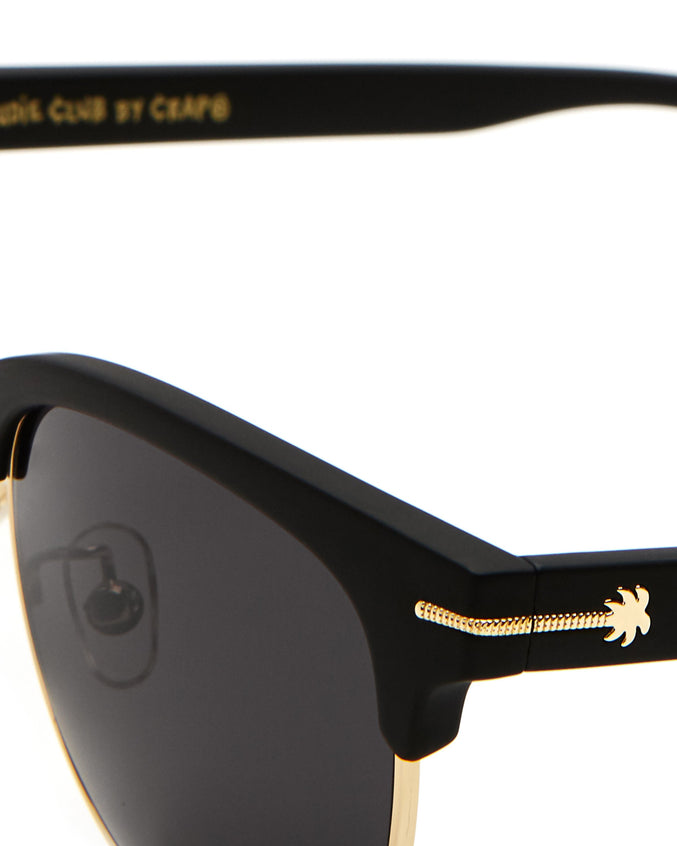 The Nudie Club - Color: Flat Black/Gold Palm | Black