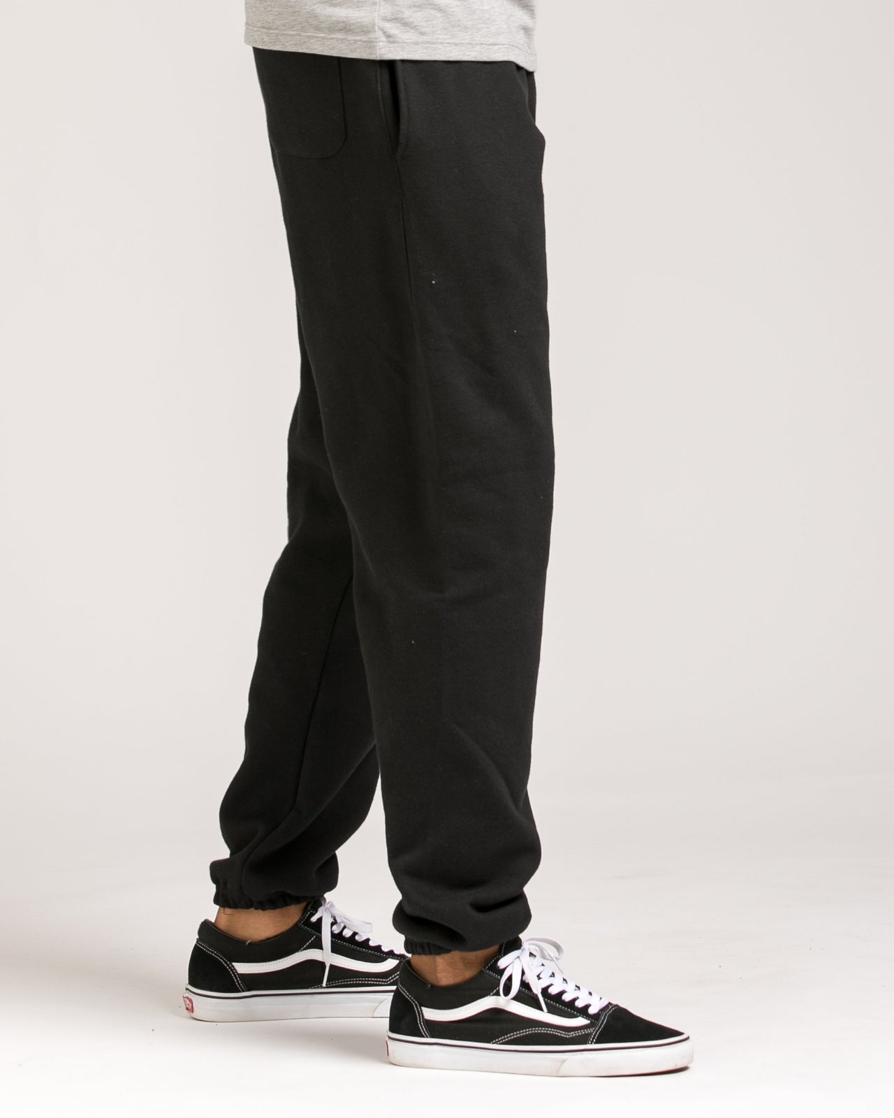 Reverse Weave Sweatpant - Color: Black | Black