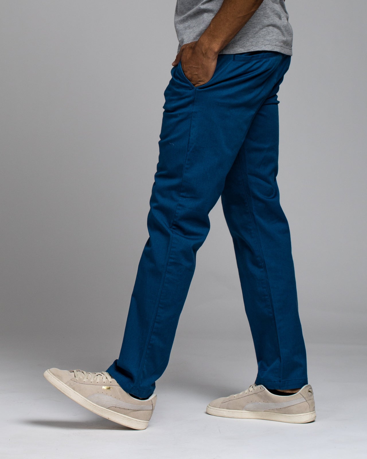 Week End Stretch Pant - Color: Lapis Heather | Blue