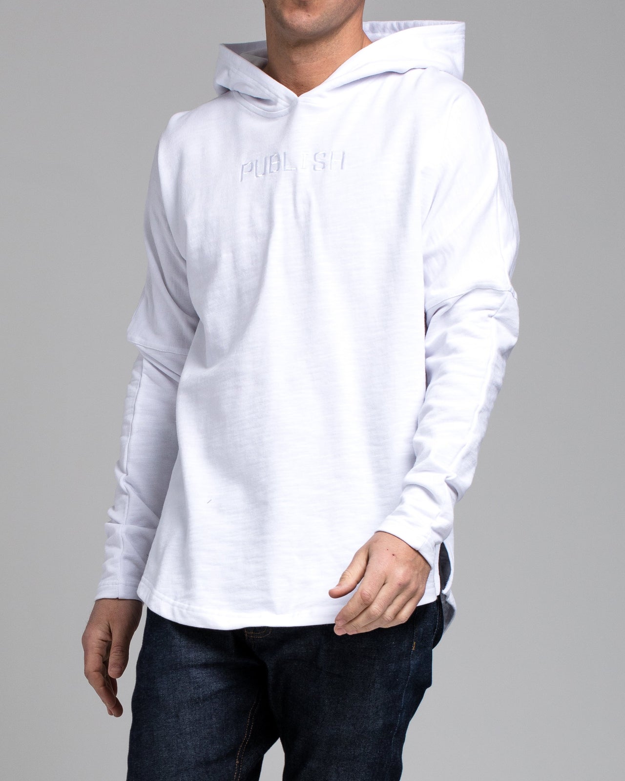 Kamden Hoodie - Color: White | White