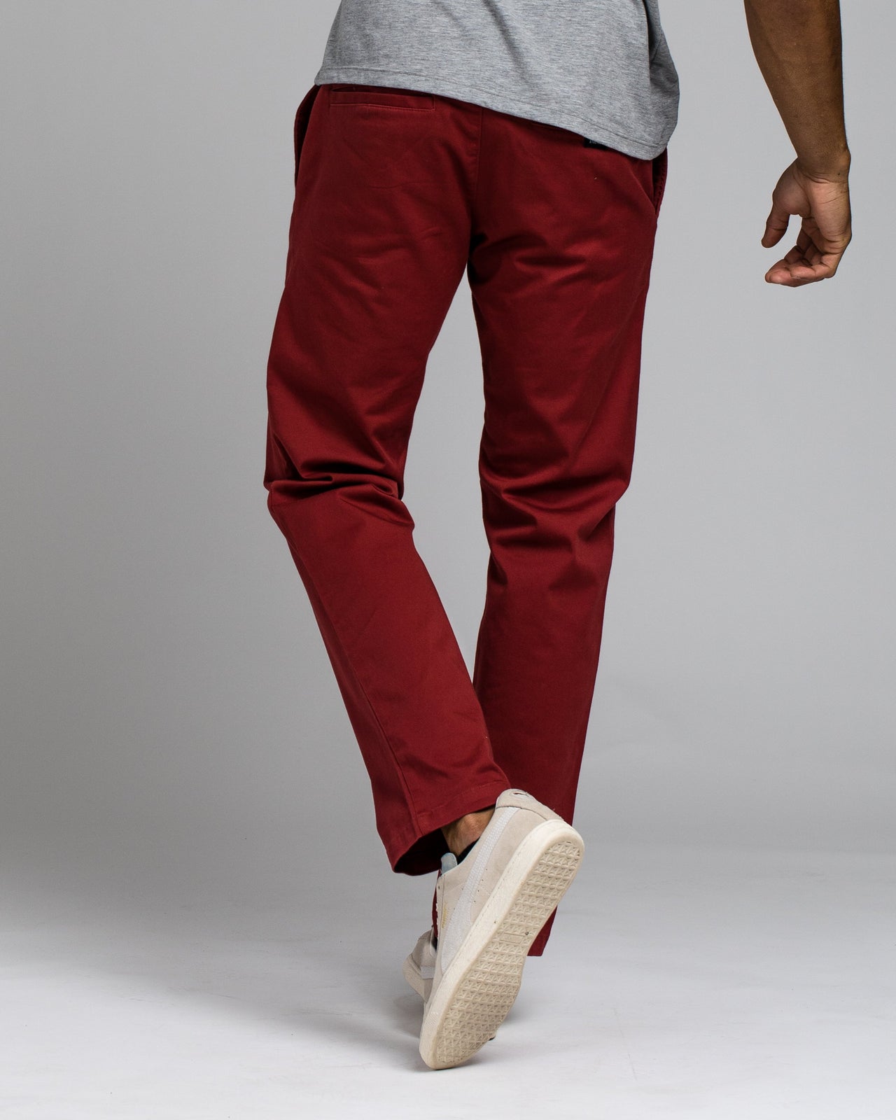 Week End Stretch Pant - Color: Rosewood | Red