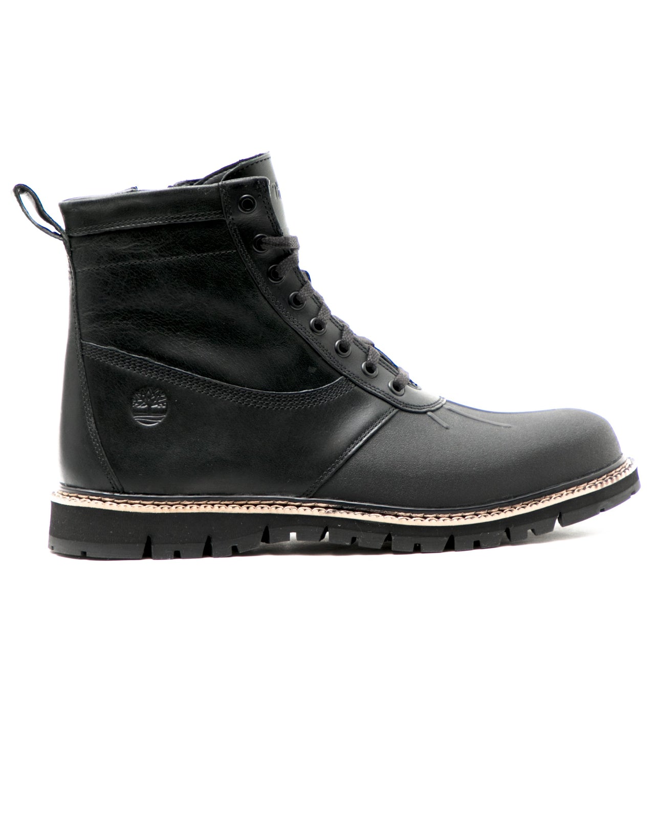 Britton Hill Rubber Toe Boot - Color: Black Full Grain Leather | Bla