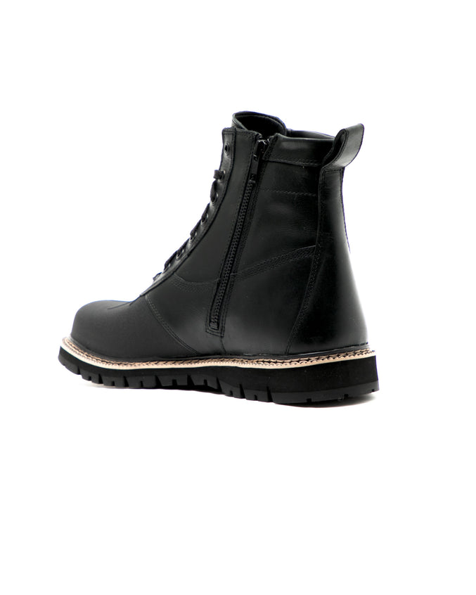 Britton Hill Rubber Toe Boot - Color: Black Full Grain Leather | Bla