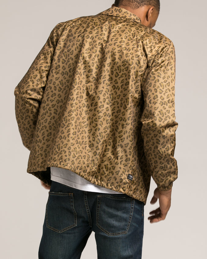Leopard Coaches Jacket - Color: Multi | Multi