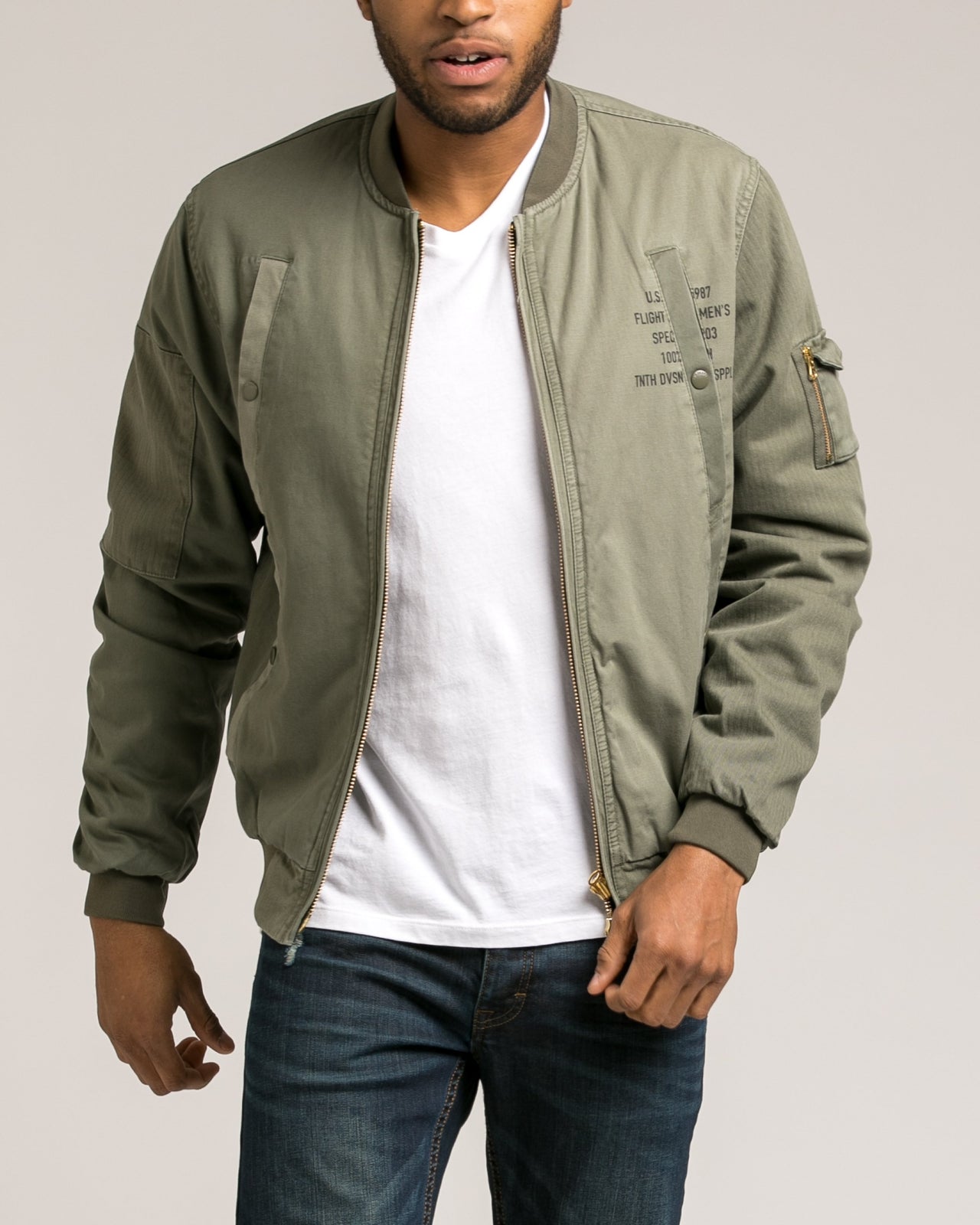 Surplus Aviator Bomber - Color: Army | Green