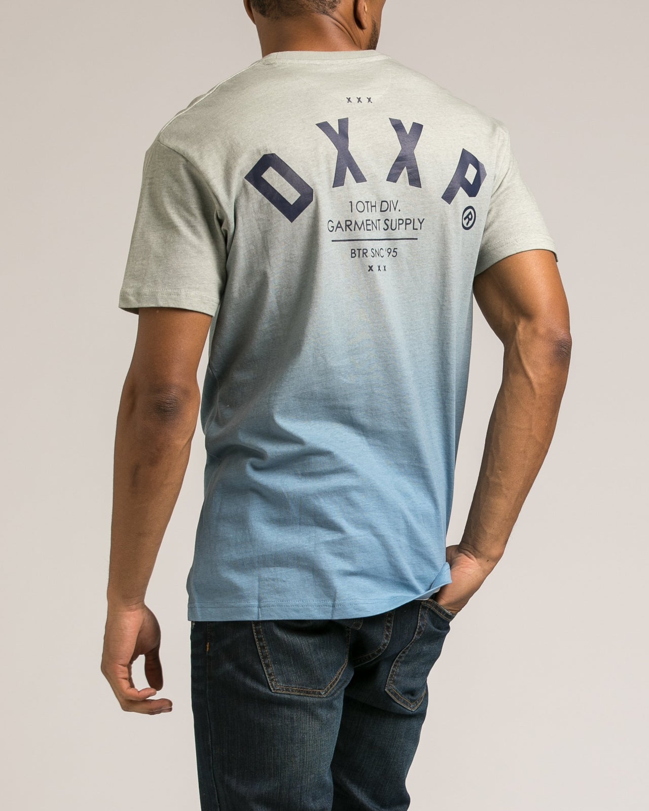 Fade Away Tee - Color: Blue | Blue