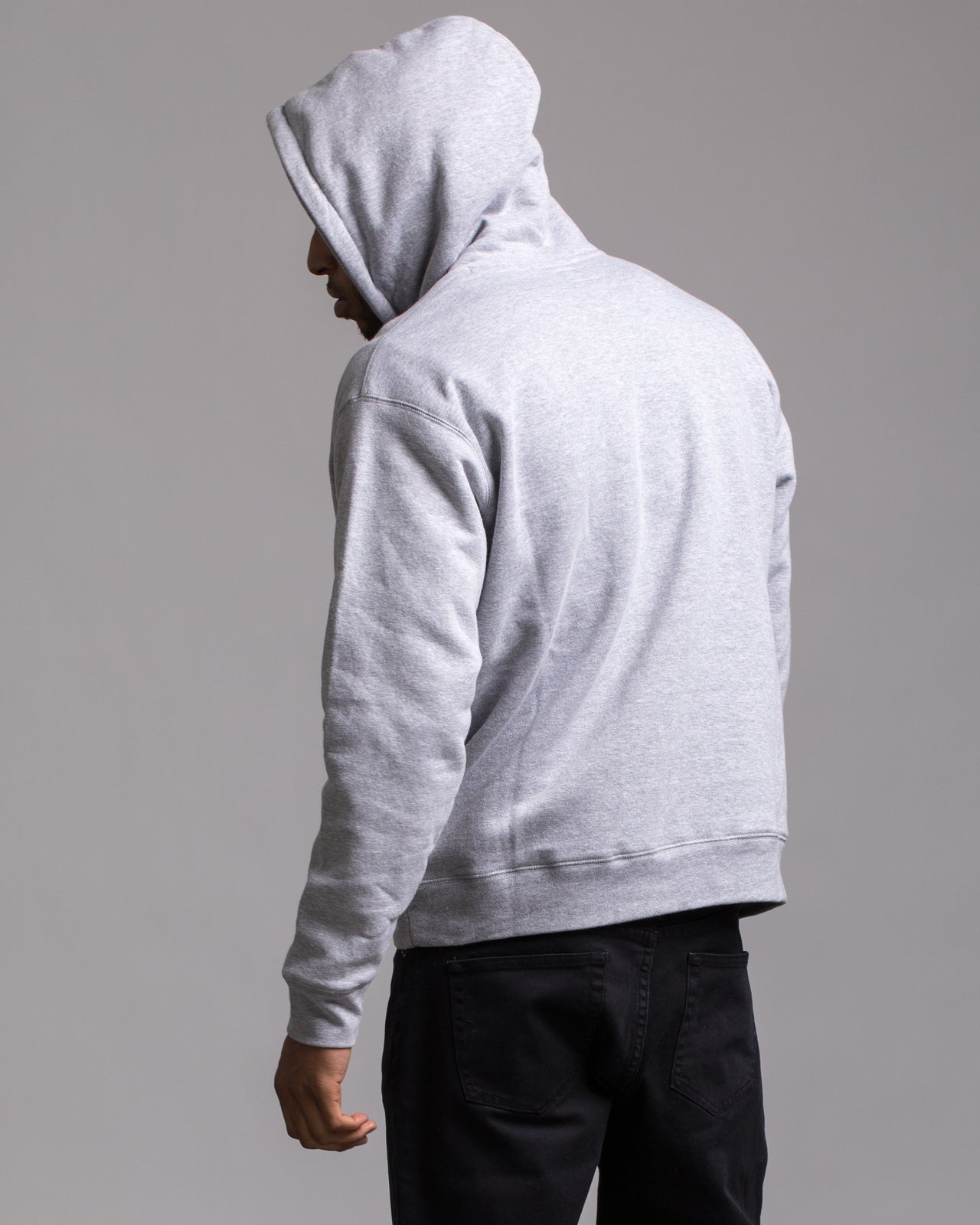 Anyway Hoodie - Color: Heather Grey/White | Gray