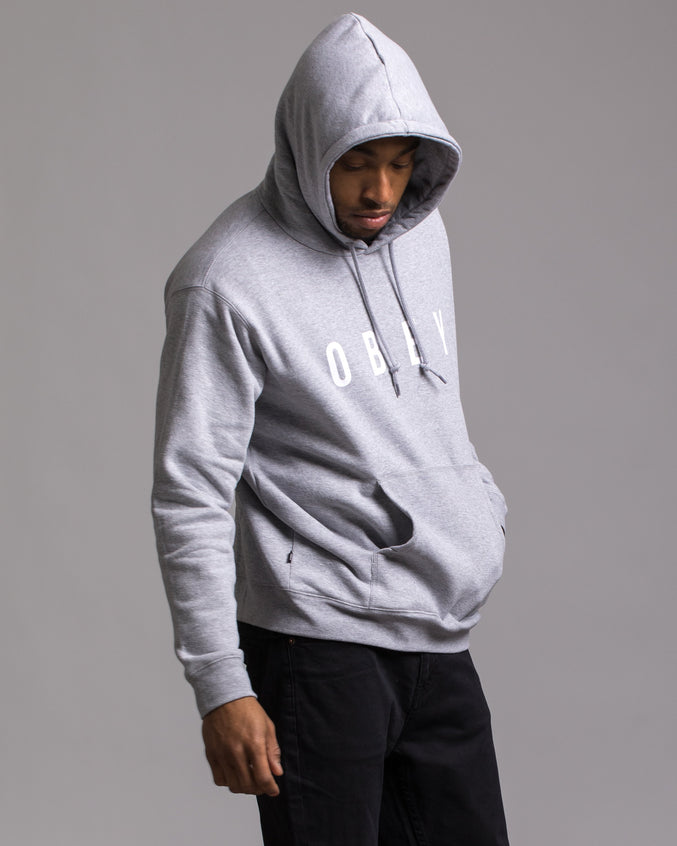 Anyway Hoodie - Color: Heather Grey/White | Gray