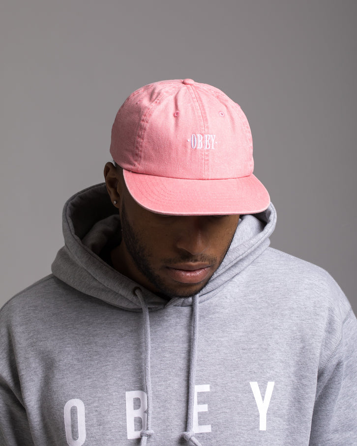 Rose 6 Panel Snapback