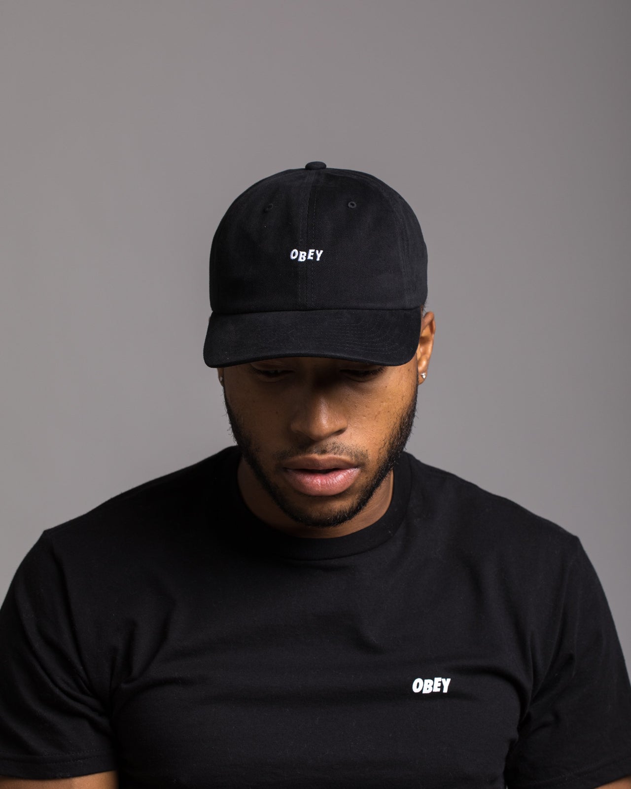 Cutty 6 Panel Snapback - Color: Black | Black