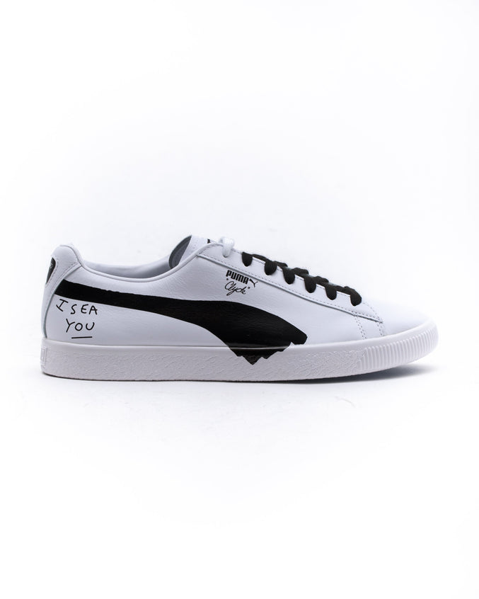 Puma x Shantell Martin Clyde Sm - Color: Puma White/Puma Black | White