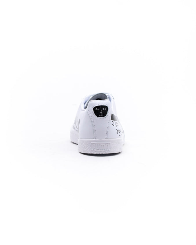 Puma x Shantell Martin Clyde Sm - Color: Puma White/Puma Black | White
