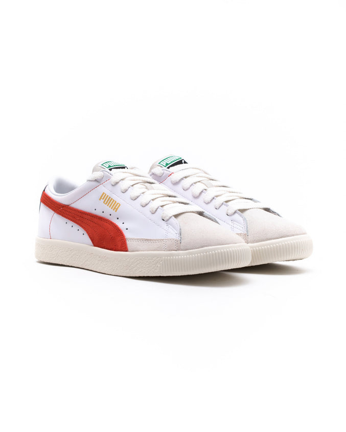 Basket 90680 - Color: Puma White/Orange | White