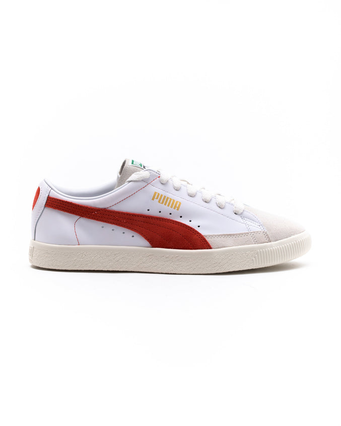 Basket 90680 - Color: Puma White/Orange | White