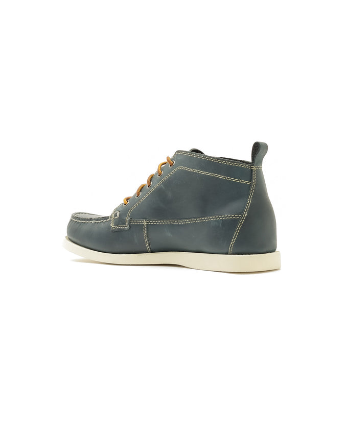 Seneca Chukka - Color: Navy Leather | Blue